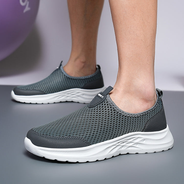 Herren Atmungsaktive Slip-On Sneakers mit Adaptivem Leichten Design Drune