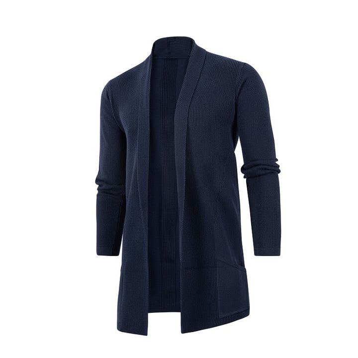 Herren Strickjacke mit offenem Schnitt und praktischen Taschen Drune