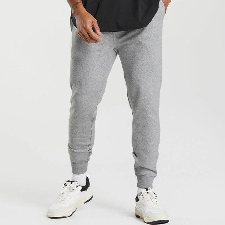 Herren Sportsweatpants mit gestreifen elastischen Bündchen und praktischen Seitentaschen Drune