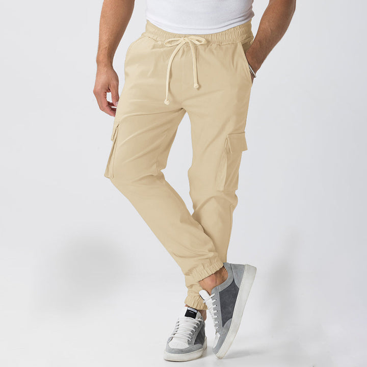 Herren Cargo-Hose mit elastischem Bund und praktischen Seitentaschen Drune