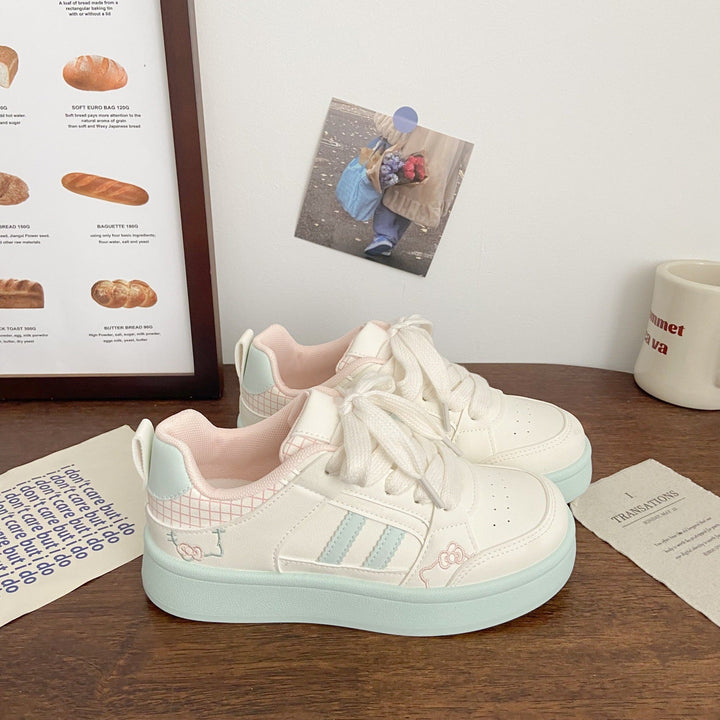 Damen Modische Sneaker mit verspielten Akzenten und rutschfester Sohle Drune