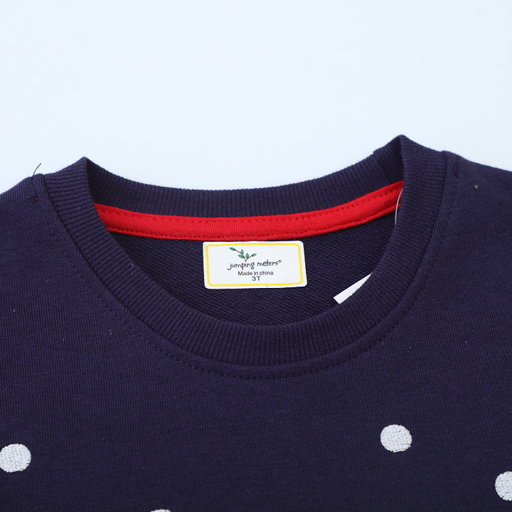 Jungen Sweatshirt mit fröhlichem Traktor- und Weihnachtsmotiv Drune