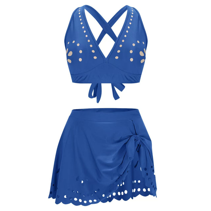 Damen Bikini-Set mit verspieltem Schnitt und eleganten Trägersystem Drune