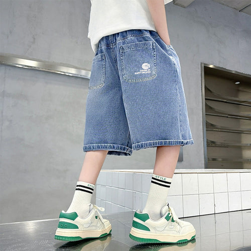 Jungen lässige Denim-Shorts im modernen Stil Drune