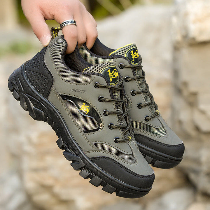 Herren Sportliche Trekking-Sneakers mit rutschfester Sohle und atmungsaktivem Obermaterial Drune