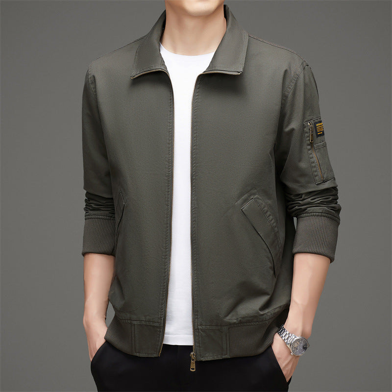 Herren Windbreaker Jacke mit praktischen Taschen und modernem Schnitt Drune