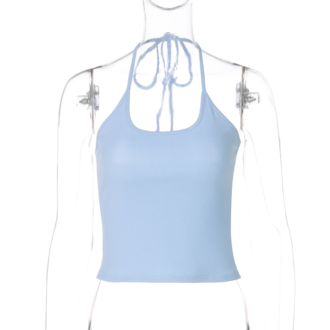 Damen Sportliches Haltertop aus atmungsaktivem Material Drune