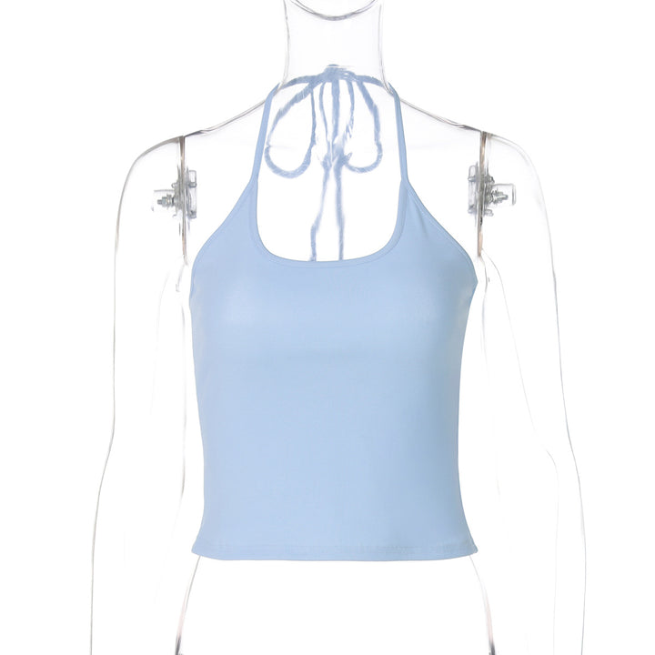 Damen Sportliches Haltertop aus atmungsaktivem Material Drune