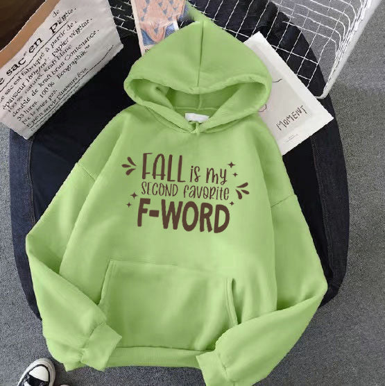 Damen Kapuzenpullover mit witzigem Spruch und lässigem Schnitt Drune