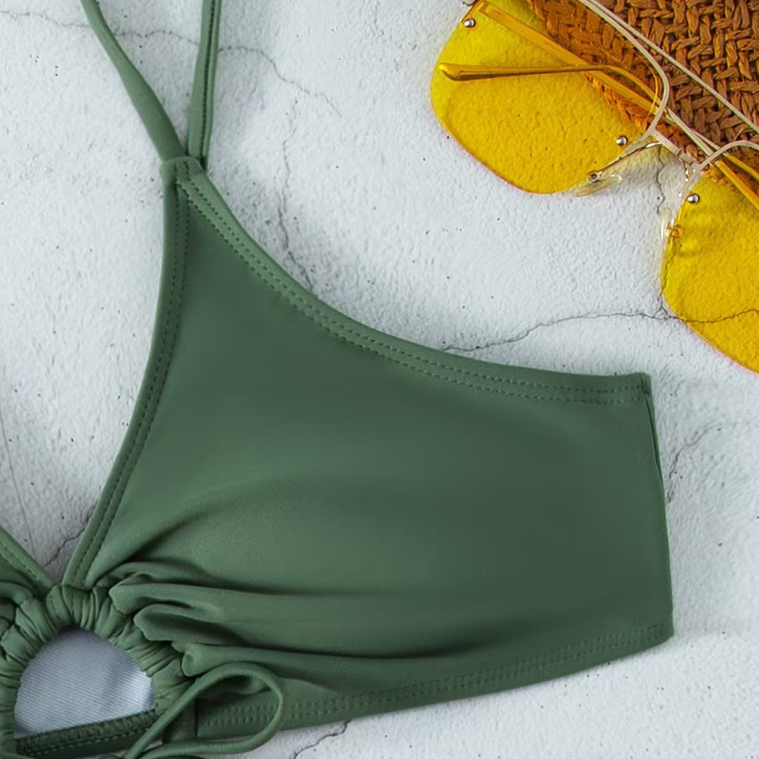 Damen Raffinierter Triangel-Bikini Drune