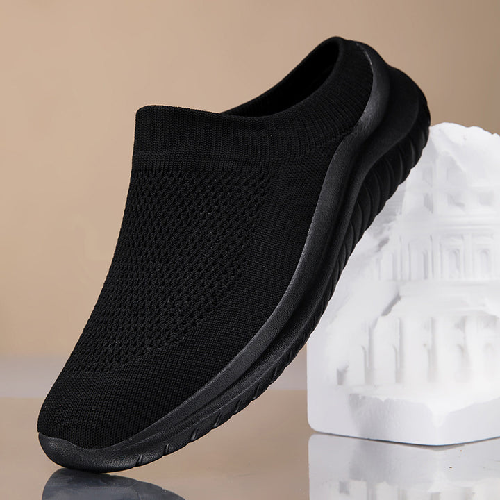Damen nan Slip-On-Stricktrainer mit sockenhaftem Schaft und ergonomischer Dämpfungssohle Drune