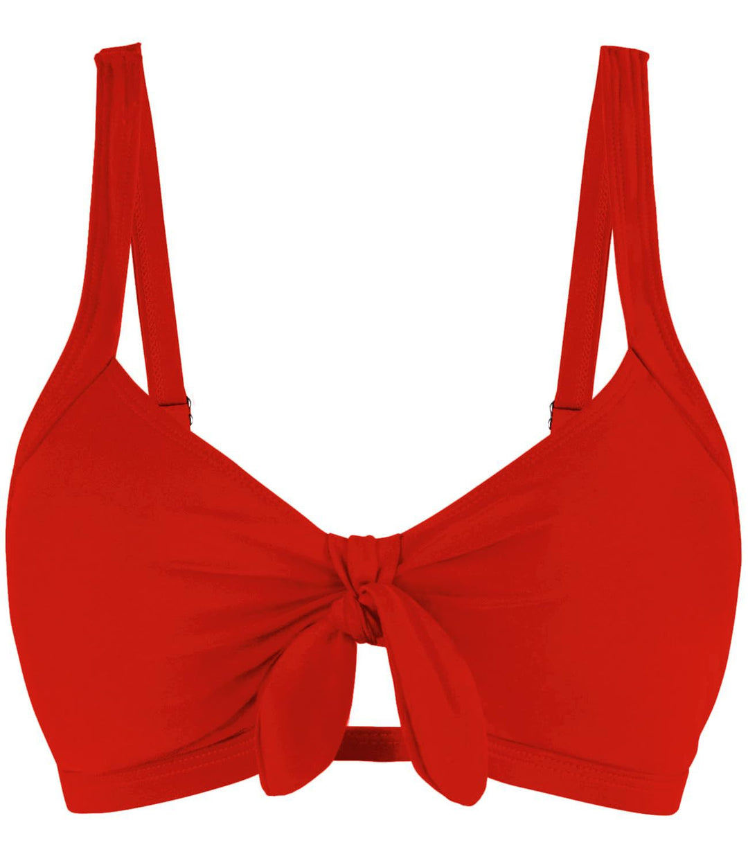 Damen Sportliches Bikinioberteil mit modischem Knotendetail Drune