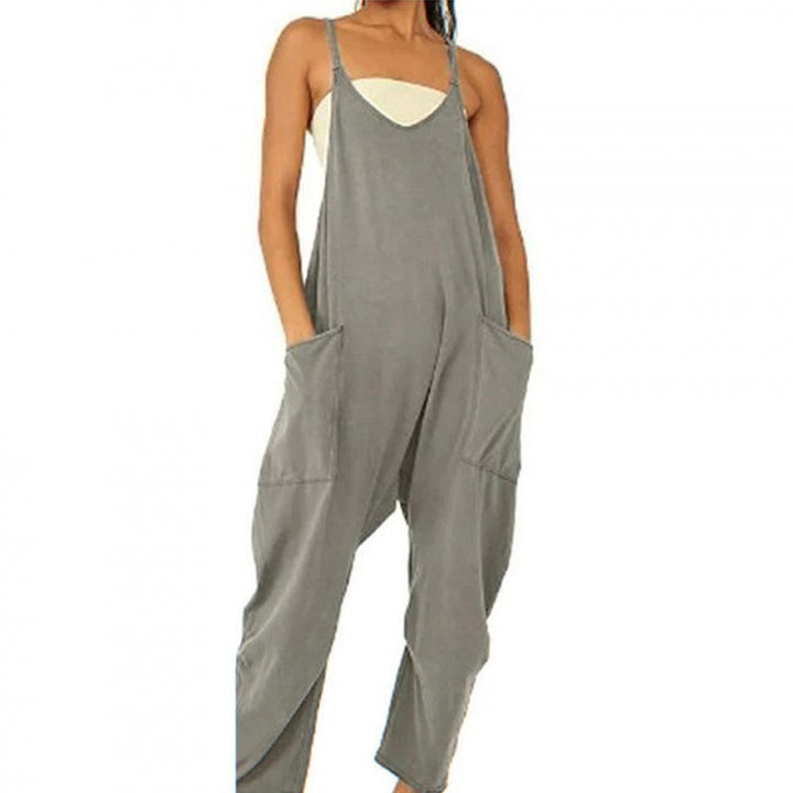 Damen Overall mit lässigem Schnitt und praktischen Taschen Drune