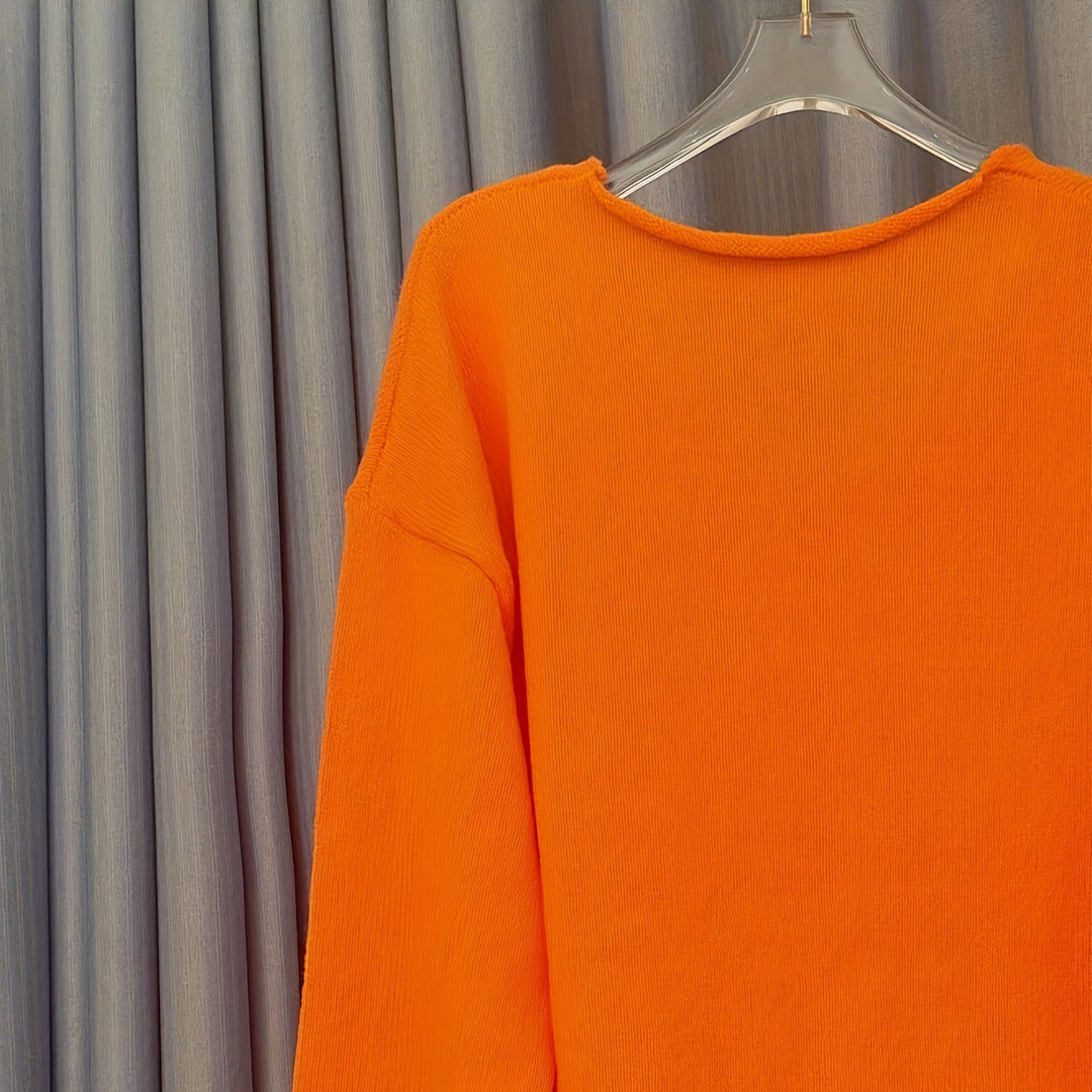 Damen Gemütlicher Oversized Pullover Drune