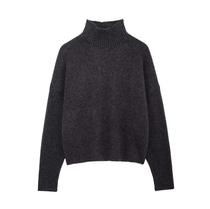 Femme Chunky Knit Rollkragenpullover Drune
