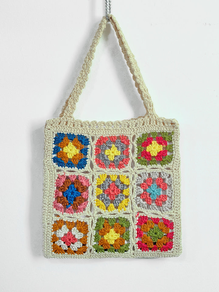 Damen Handgefertigte Häkel-Tasche Drune