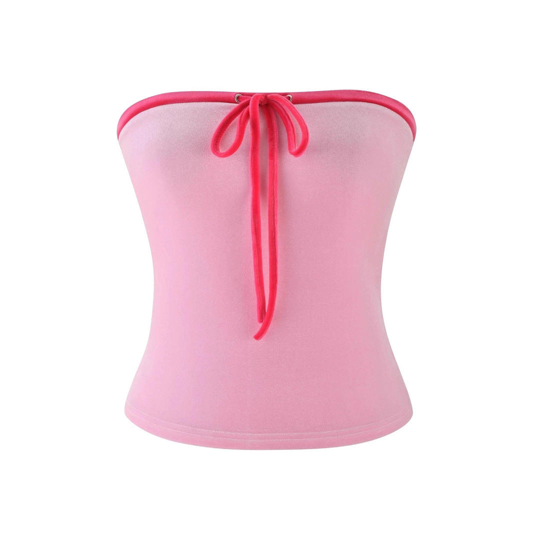 Damen Rüschenshorts mit verstellbarem Bindeband Drune