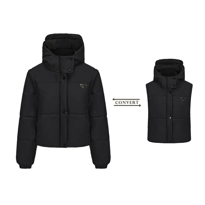 Damen wandelbare Steppjacke Drune