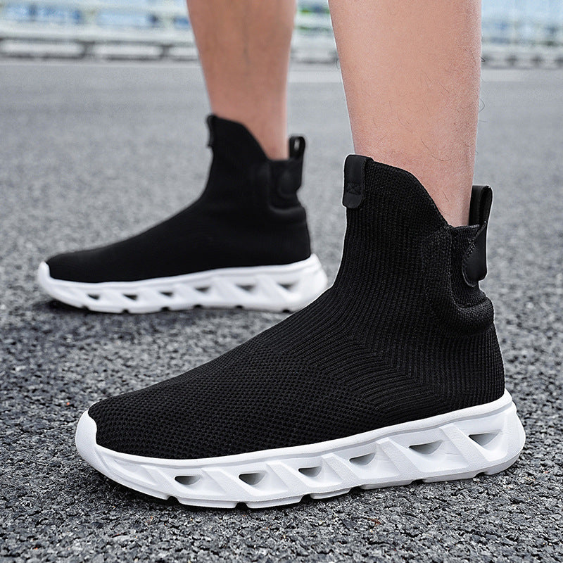 Herren Stretch Strick Slip-On Sneaker Drune