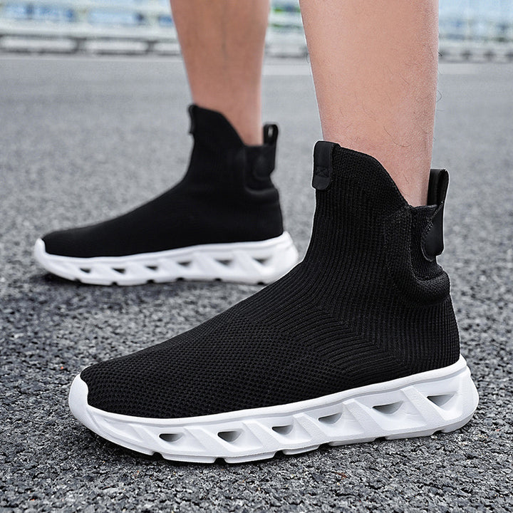 Herren Stretch Strick Slip-On Sneaker Drune