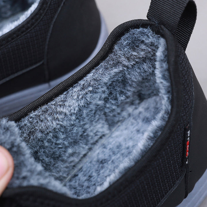 Damen Warmgefütterte Slip-On Freizeitschuhe Drune