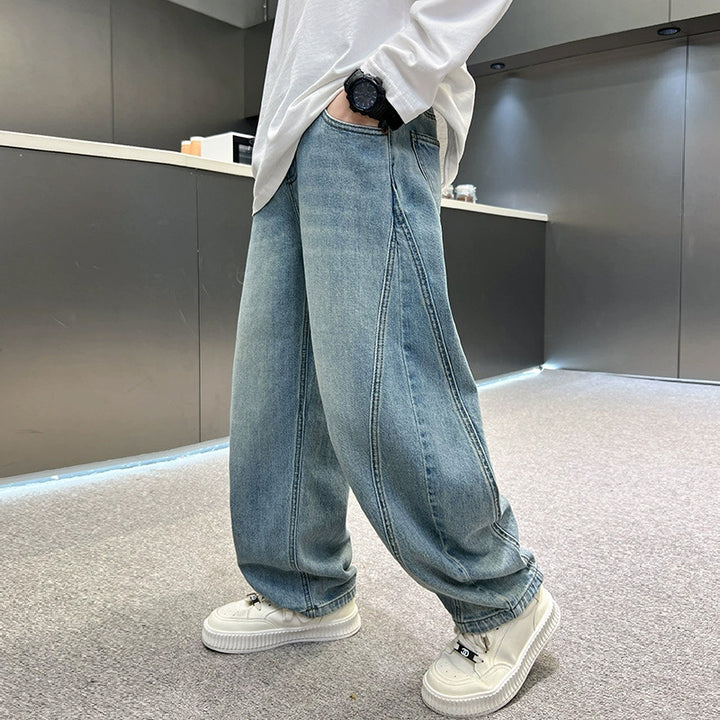 Damen weite Jeans Drune