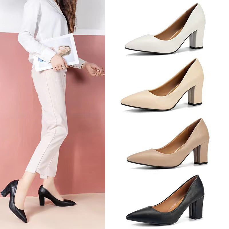 Damen Blockabsatz-Pumps mit elegantem Spitzendesign und komfortabler Innensohle Drune