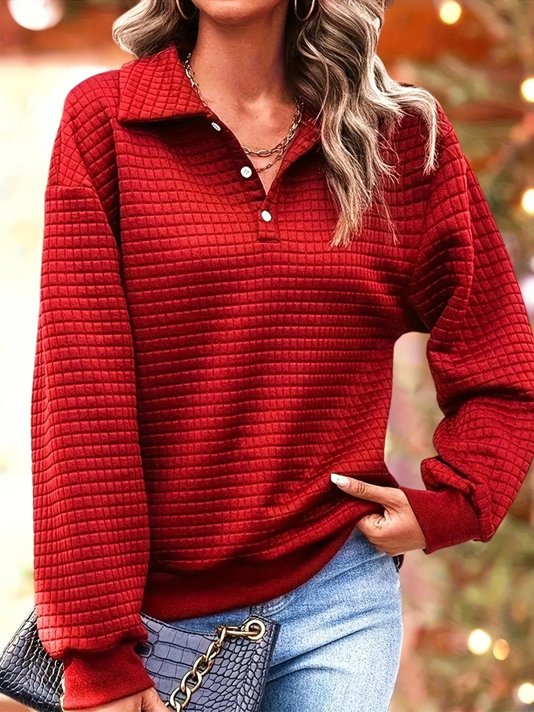 Drune | Waffle Revers POLO-Shirt