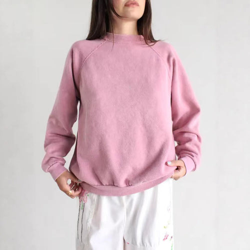 Damen Lässiger und bequemer Sweatshirt mit lässigem Schnitt Drune