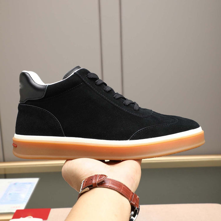 Damen Hochwertige Wildleder Sneakers mit komfortabler Dämpfung Drune