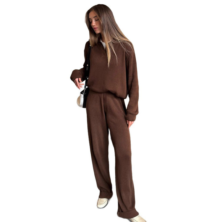 Damen entspannendes Strickensemble Drune