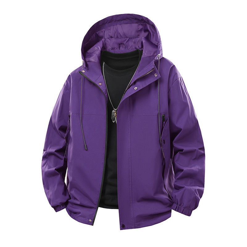 Herren technische Outdoor-Jacke mit atmungsaktiver Membran und multifunktionalen Taschen Drune
