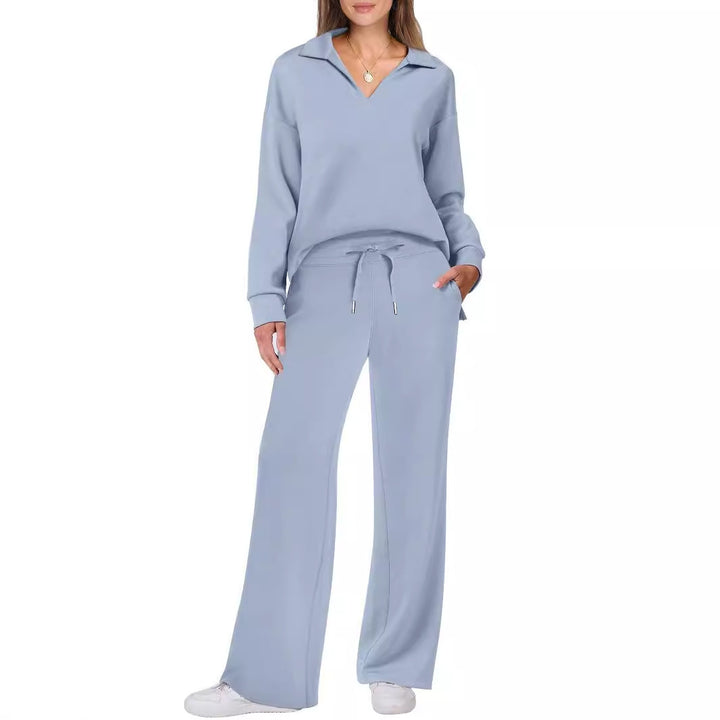 Damen bequeme Freizeitbekleidung aus weichem Fleece Drune