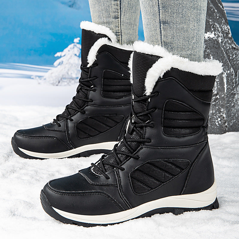 Damen Isolierte Stiefel mit rutschfester Sohle und weichem Innenfutter Drune