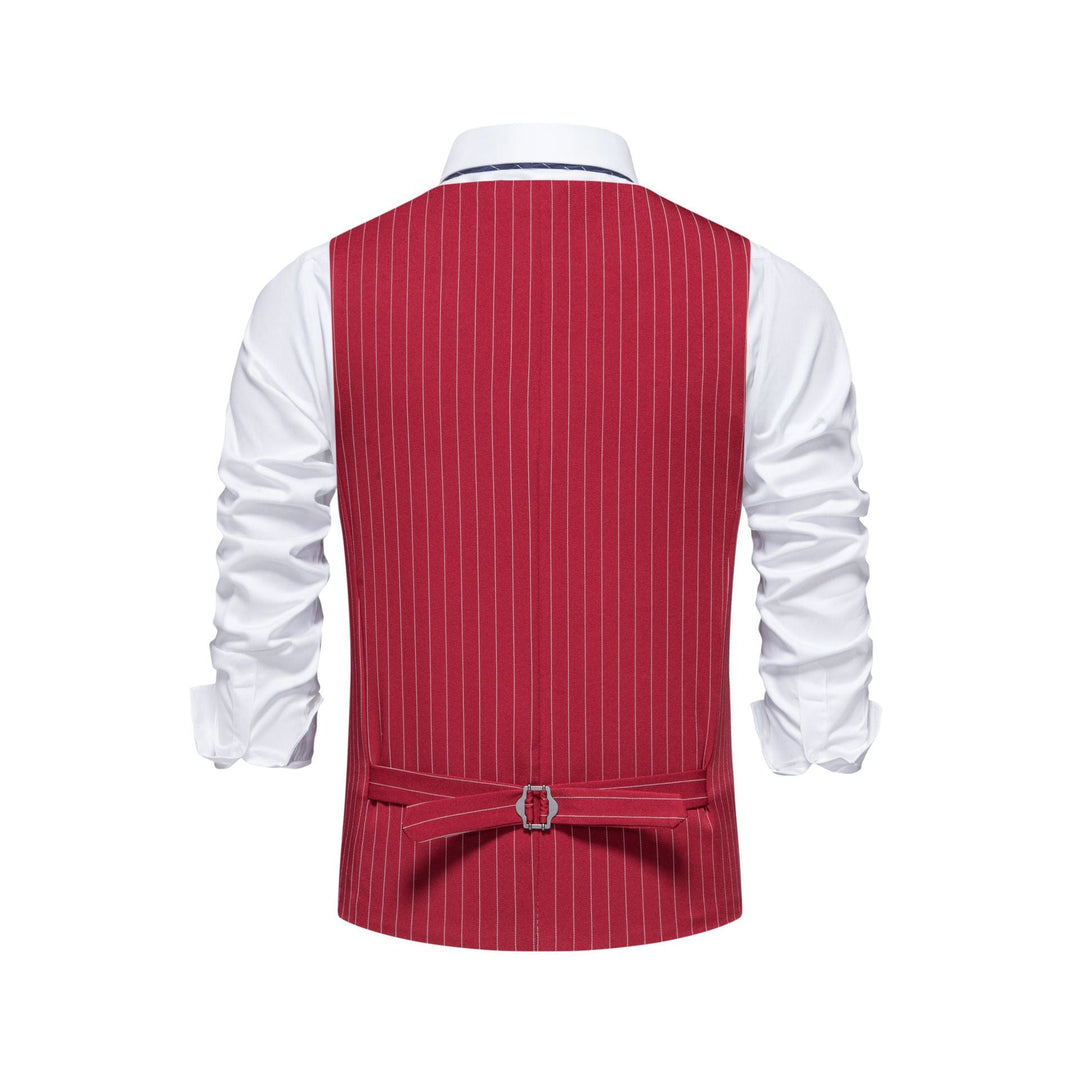 Herren elegante Weste mit feinen Knopfdetails Drune