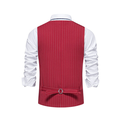 Herren elegante Weste mit feinen Knopfdetails Drune