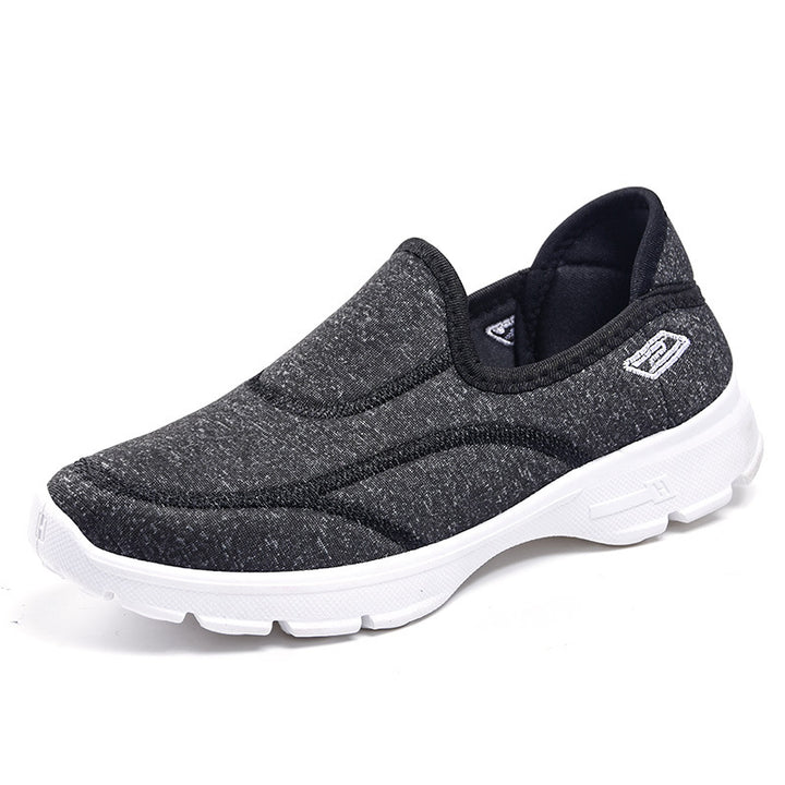 Damen nan elastische Schlupf-Sneaker mit orthopädischer Mittelfußstütze und rutschfester EVA-Sohle Drune
