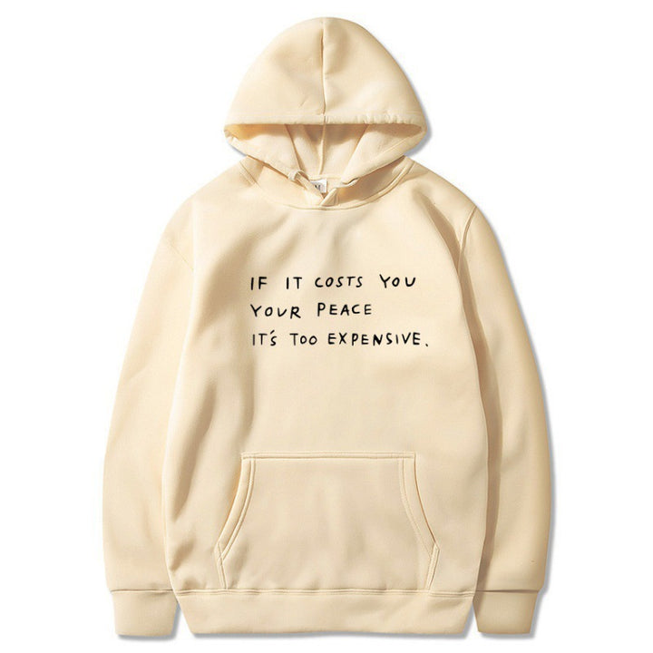 Damen Kapuzensweater mit inspirierendem Spruch und bequemer Passform Drune