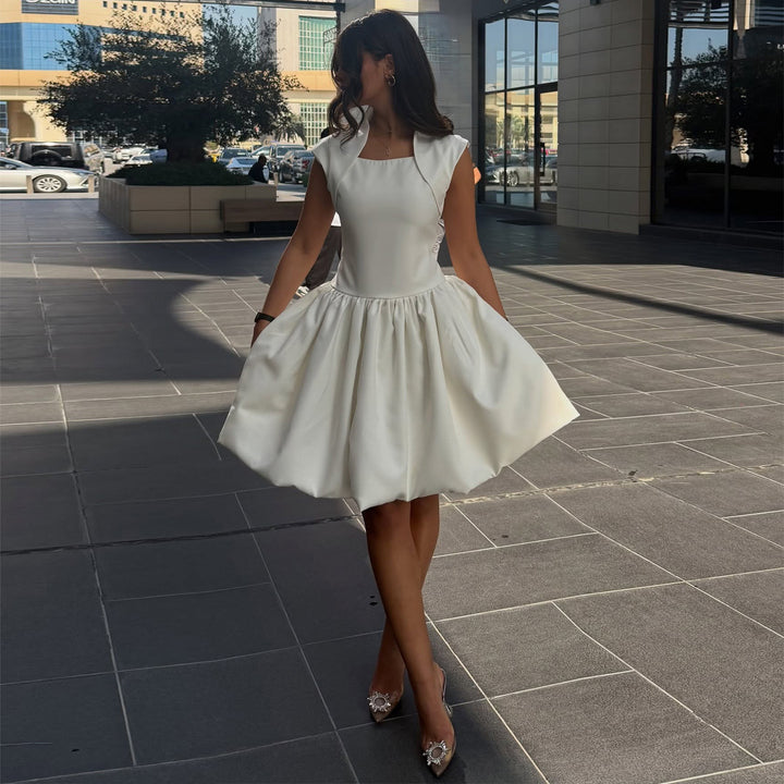 Damen Ballonkleid Drune