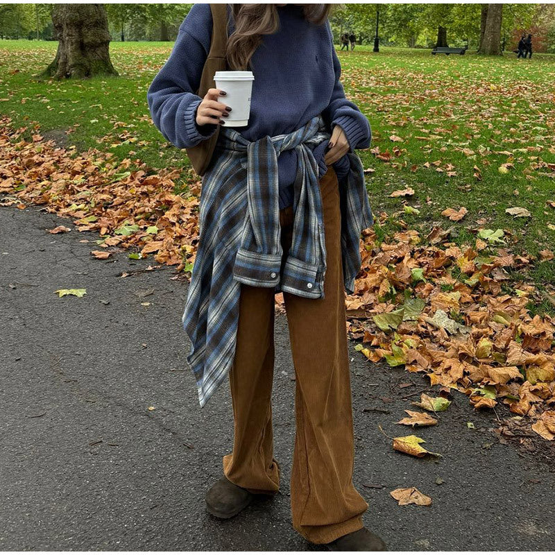 Damen lässiger Strickpullover mit trendigem Oversized-Schnitt Drune