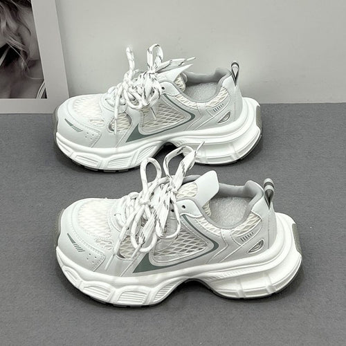 Damen Sportliche Lauf-Sneaker mit atmungsaktiver Netzstruktur und trendigem Design Drune