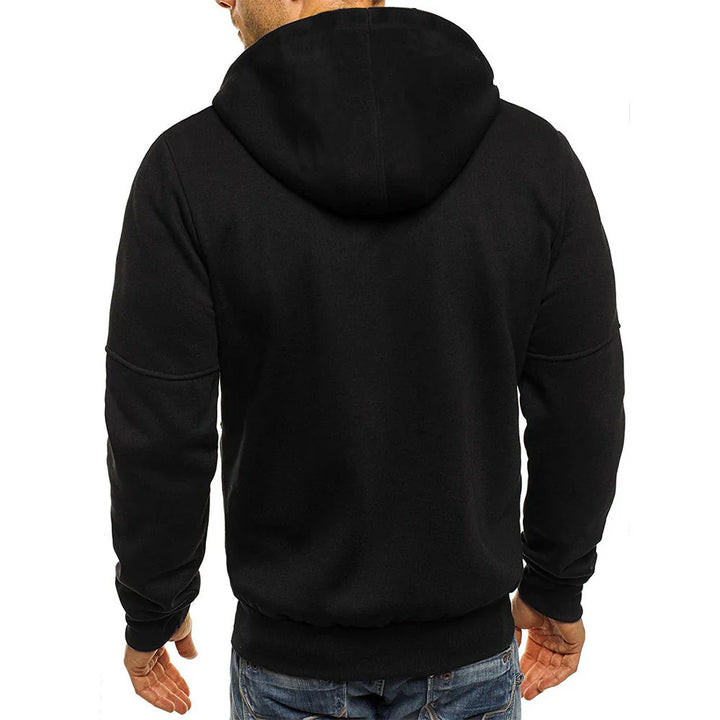 Drune | Lässiger Zip-Up Hoodie Sweatshirt
