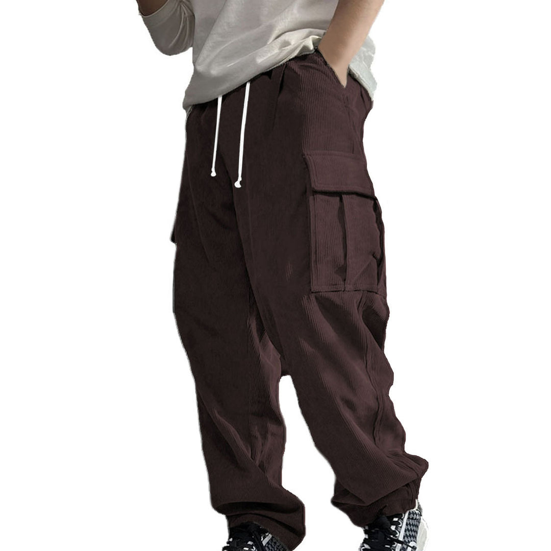 Herren Cargohose mit lockerer Passform und vielseitigen Seitentaschen Drune