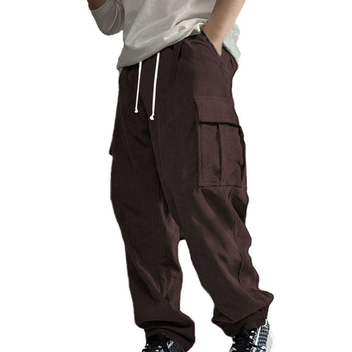 Herren Cargohose mit lockerer Passform und vielseitigen Seitentaschen Drune
