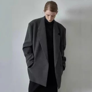 Damen Oversize-Blazer im klassischen Stil Drune