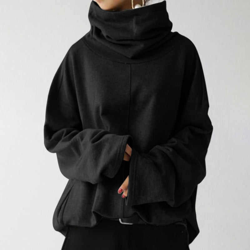 Drune | Trendiger einfarbiger Rollkragenpullover