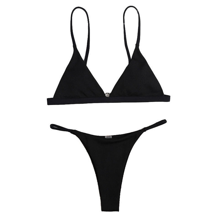 Damen Triangel-Bikinioberteil mit verstellbaren Trägern Drune