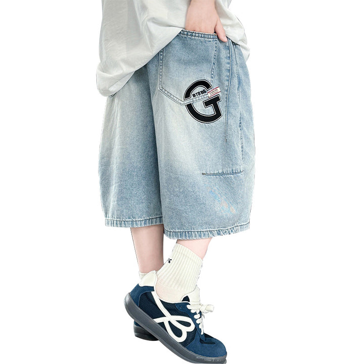 Jungen Denim-Shorts mit lässigem Schnitt Drune