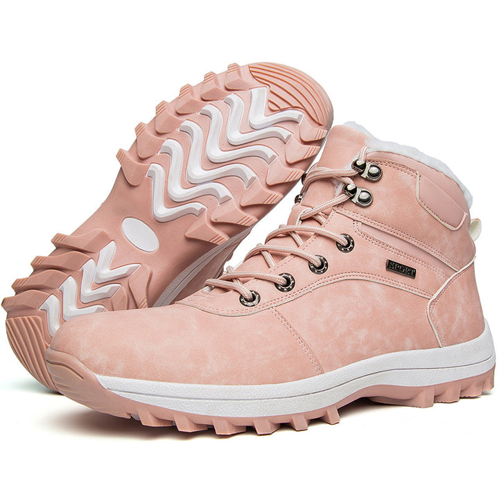 Damen Wassertaugliche Winterstiefel mit isolierendem Innenfutter und rutschfester Sohle Drune