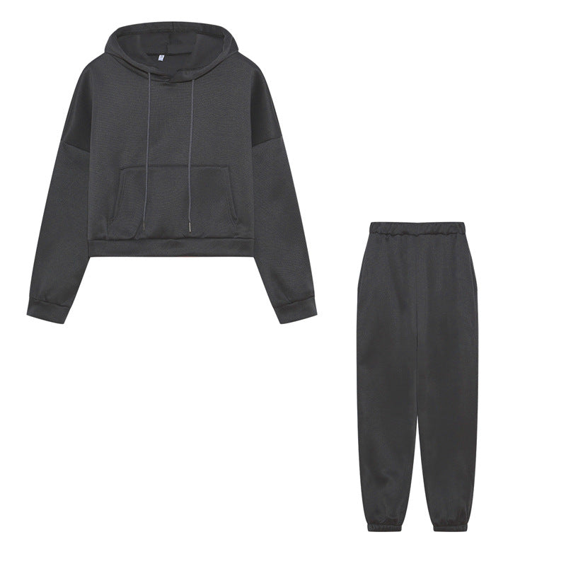 Damen Bequemer Kapuzenpullover mit lässigem Schnitt und praktischen Taschen Drune